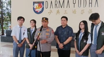 Kapolda Riau Green Policing di SMA Dharma Yudha, Irjen Pol Herry Heryawan : Pentingnya Menjaga lingkungan