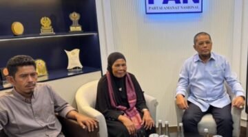 Tiba di Gedung DPR RI, Nenek Sauda di Sambut Arisal Aziz Anggota DPR RI Komisi XIII, Arisal Aziz : Saya Perjuangkan Kasus Nenek Sauda Sampai Tuntas