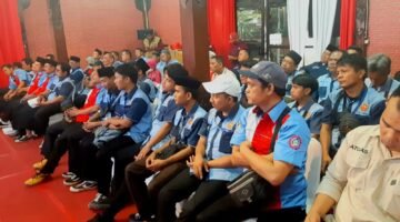 4.000 Pramudi KWK Jakarta Bergabung di FSPTSI-KSPSI Pimpinan Jusuf Rizal. Siapkan Beasiswa Bagi Pengemudi