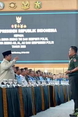 Presiden RI Resmikan Museum dan Perpustakaan Seskoad serta Berikan Taklimat kepada 1.095 Pasis TNI-Polri