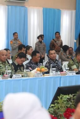 Kodam XIX Tuanku Tambusai Dukung Penguatan Stabilitas Keamanan Perbatasan dalam Kunjungan Kerja Menko Polkam di Kepri