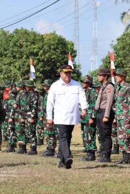 Kodam XIX Tuanku Tambusai Resmikan TMMD Ke-129 di Bintan, Percepat Pembangunan Desa