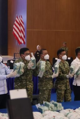 1,3 Ton Ketamin dari MV King Sun Dimusnahkan, Pangdam XIX Tuanku Tambusai Hadir di Batam